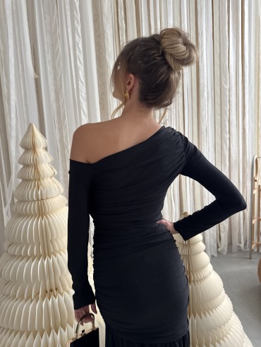 Sukienka czarna BALUA