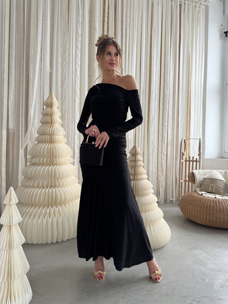 Sukienka czarna BALUA