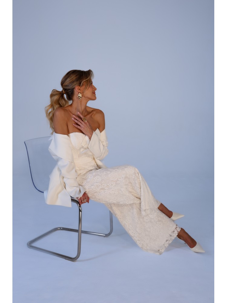 Spodnie VALERIA ecru