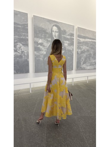 Sukienka ALVERRA żółta