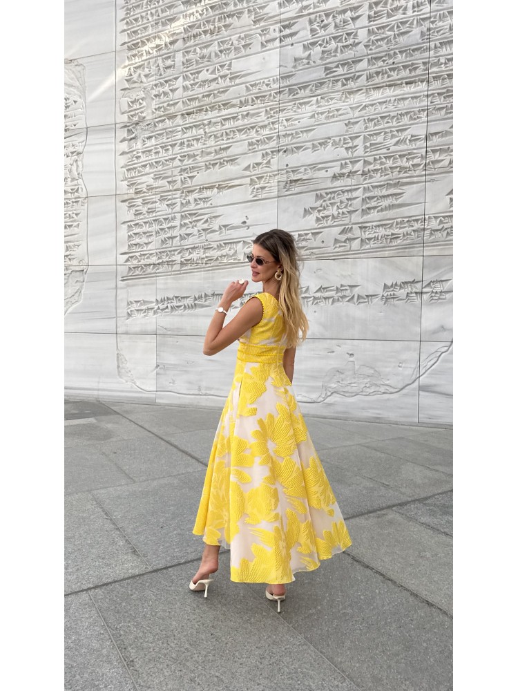 Sukienka ALVERRA żółta