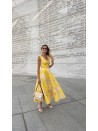Sukienka ALVERRA żółta