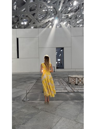 Sukienka ALVERRA żółta