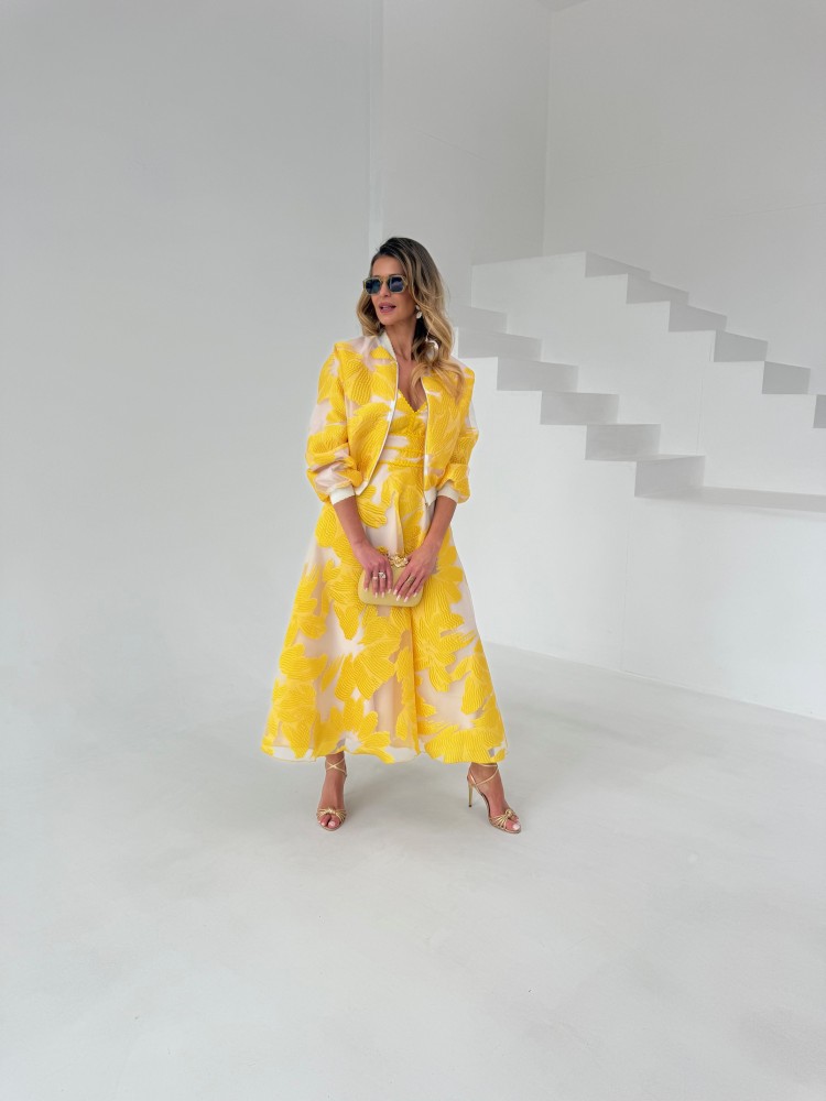 Kurtka LUNETTE żółta