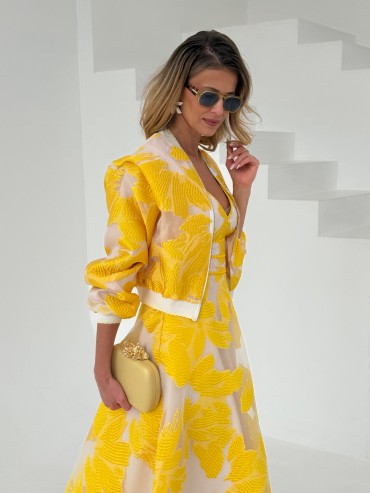 Kurtka LUNETTE żółta