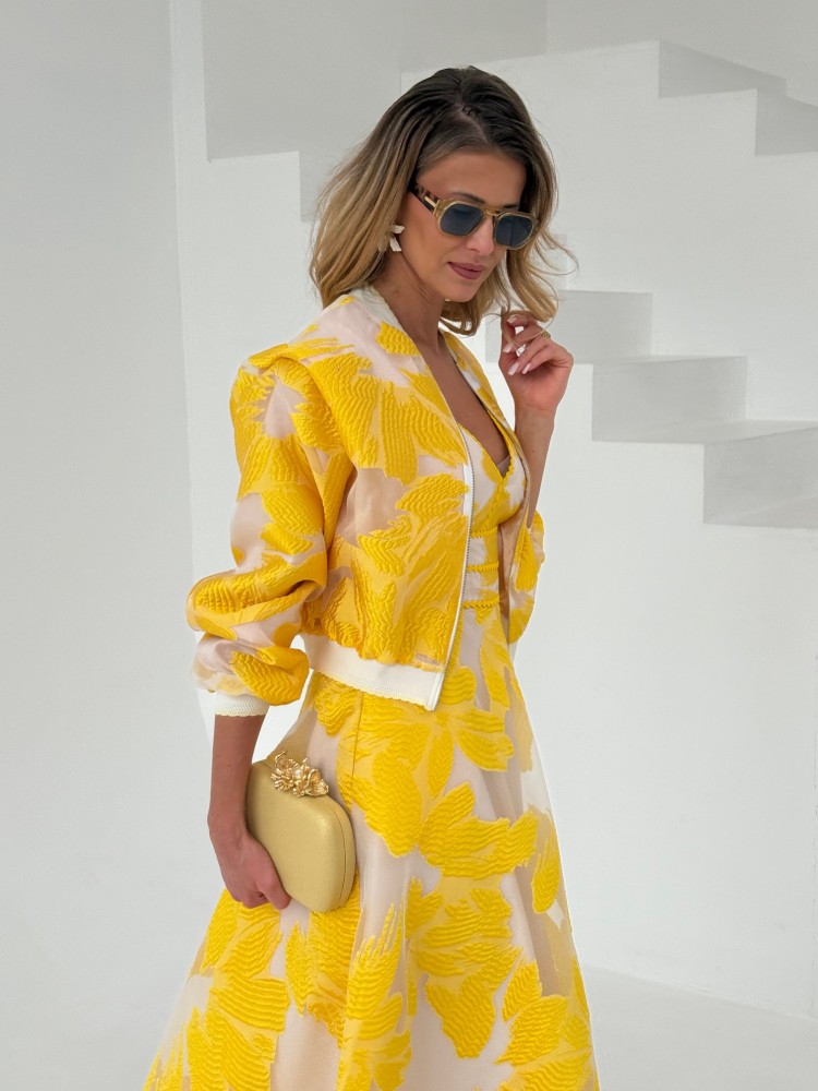 Kurtka LUNETTE żółta