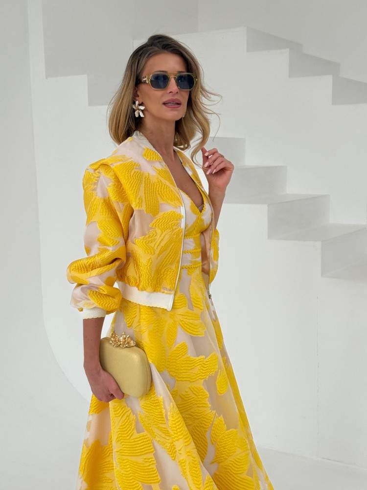 Kurtka LUNETTE żółta