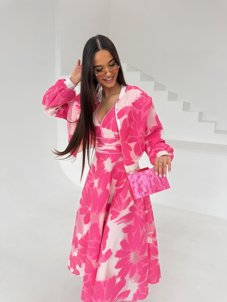 Kurtka LUNETTE różowa