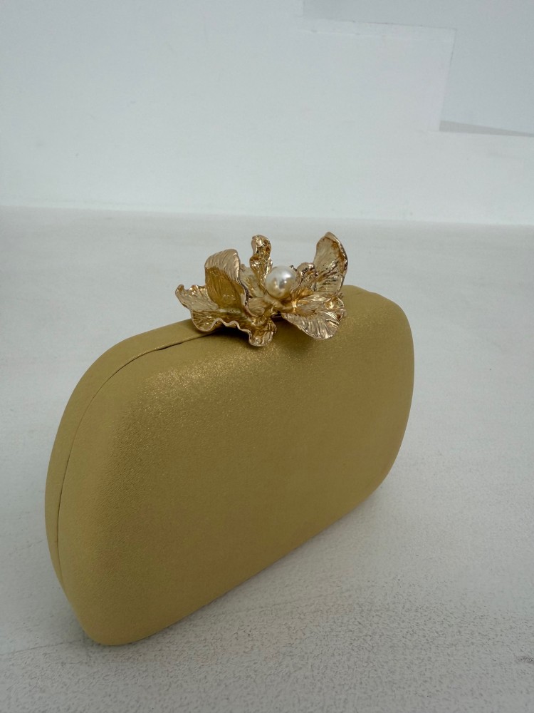 Torebka kwiat-żółta