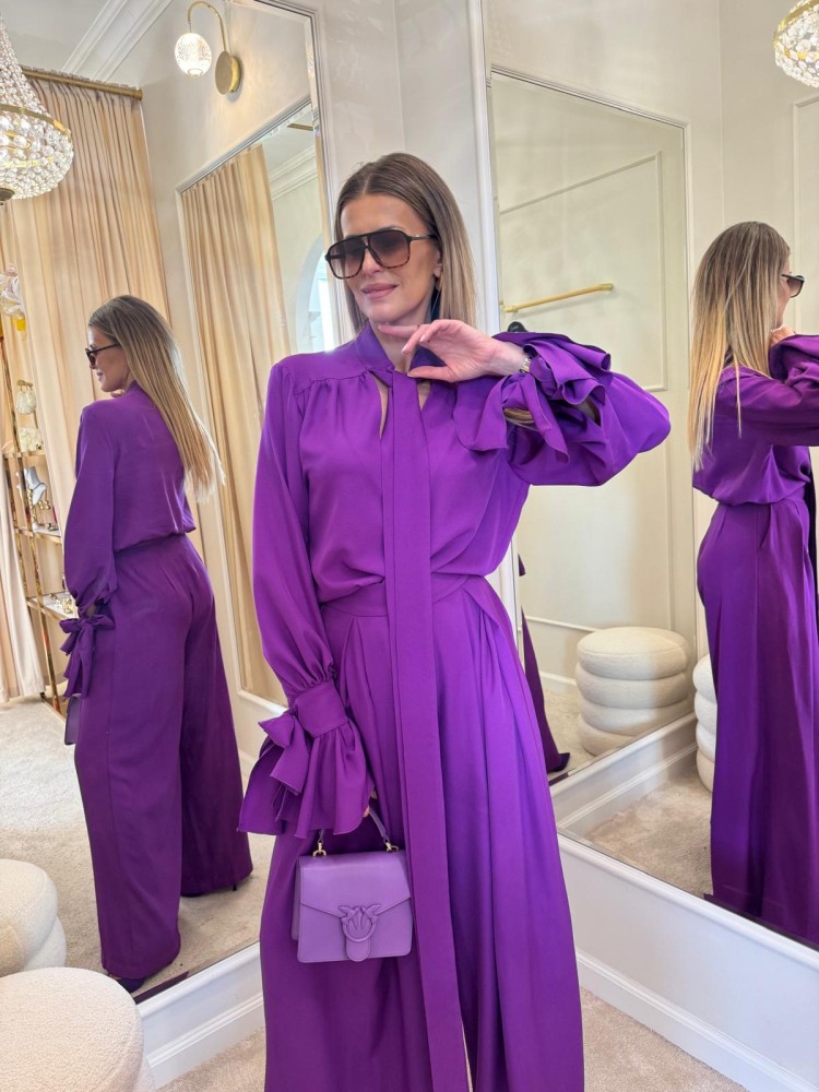 Koszula LORENA fioletowa