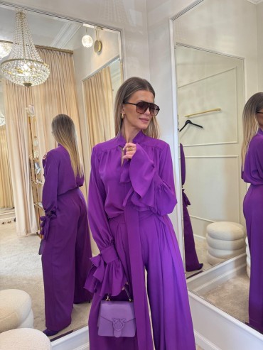 Koszula LORENA fioletowa