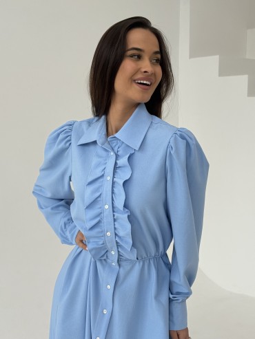 Sukienka AVORIA niebieska