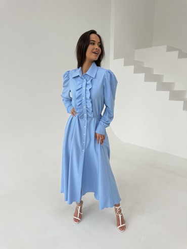 Sukienka AVORIA niebieska