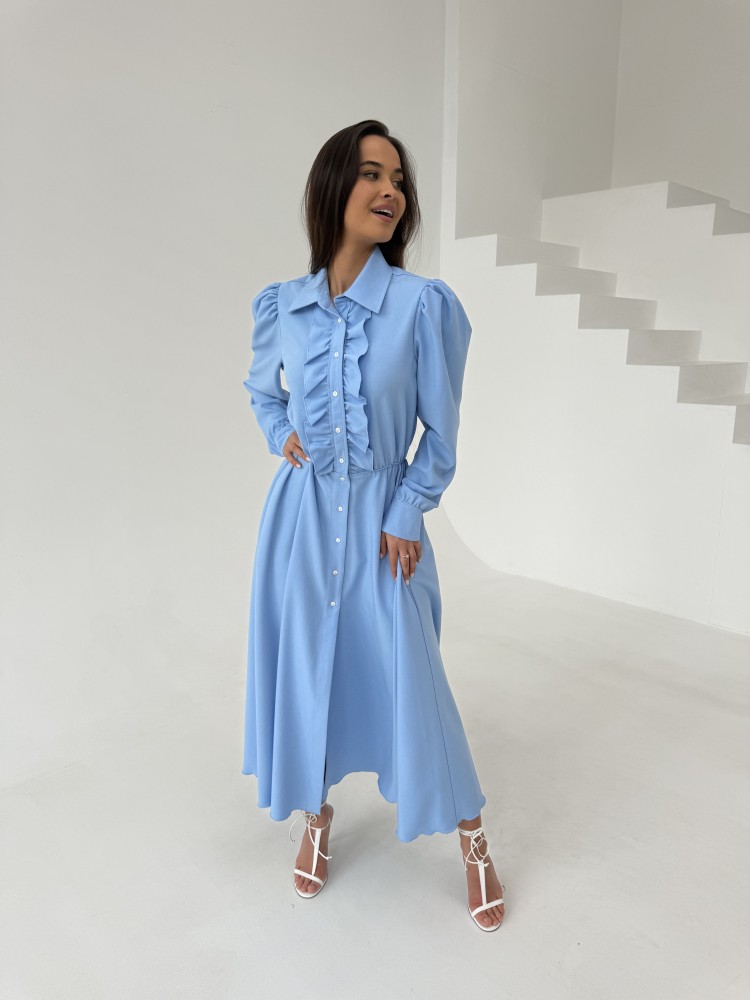 Sukienka AVORIA niebieska