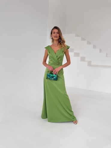 Sukienka AVELINE zielona