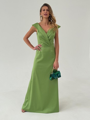 Sukienka AVELINE zielona