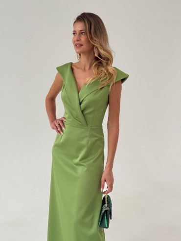 Sukienka AVELINE zielona