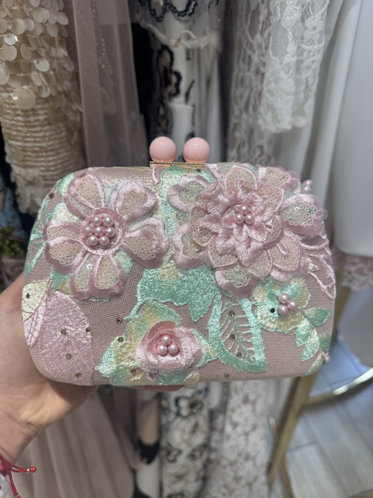 Torebka Kwiat różowa