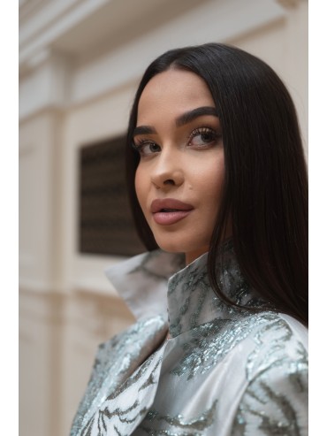 Sukienka długa turkusowa...