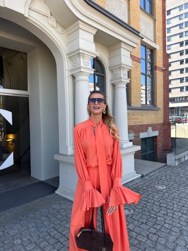 Koszula LORENA pomarańczowa