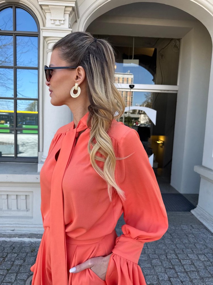 Koszula LORENA pomarańczowa