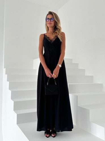 Sukienka czarna SELISE