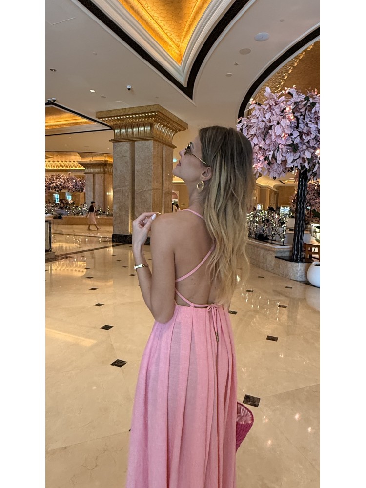 Sukienka różowa SELISE