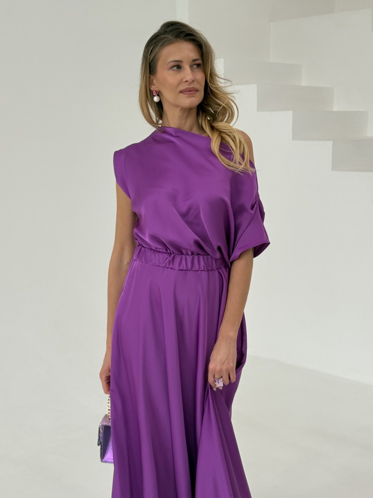 Sukienka fioletowa SAMMY