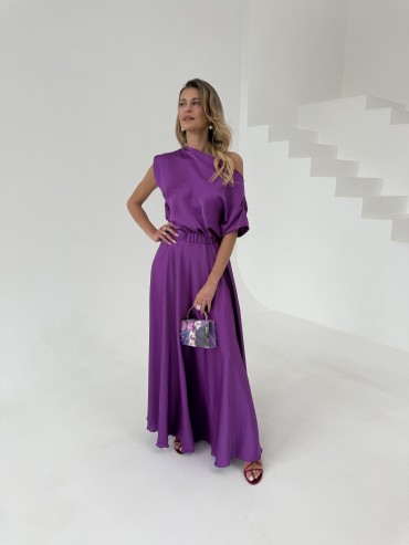 Sukienka fioletowa SAMMY