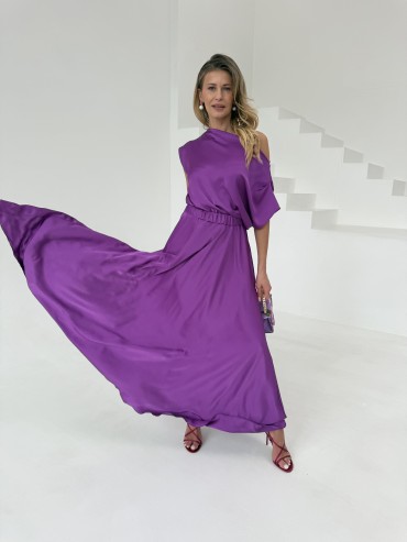 Sukienka fioletowa SAMMY