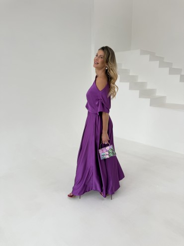 Sukienka fioletowa SAMMY
