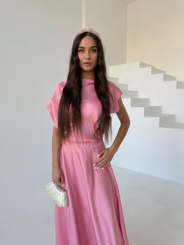 Sukienka różowa SAMMY