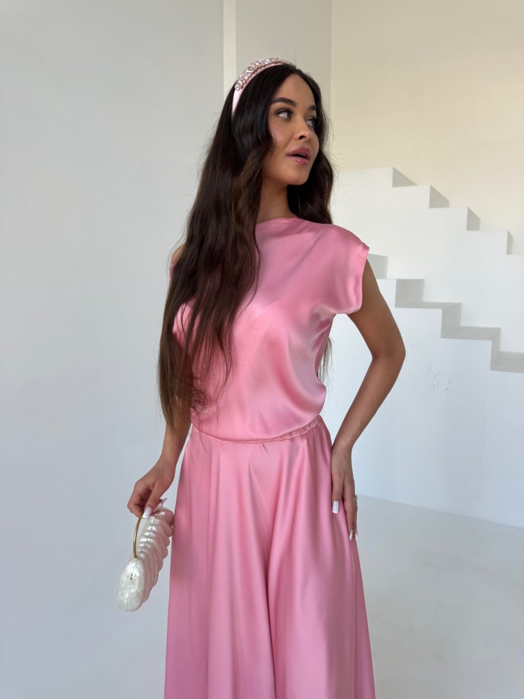 Sukienka różowa SAMMY