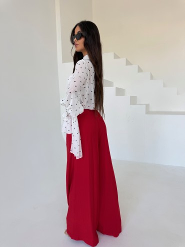 Spodnie czerwone VION