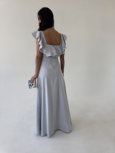Sukienka maxi w paseczki PALOMA
