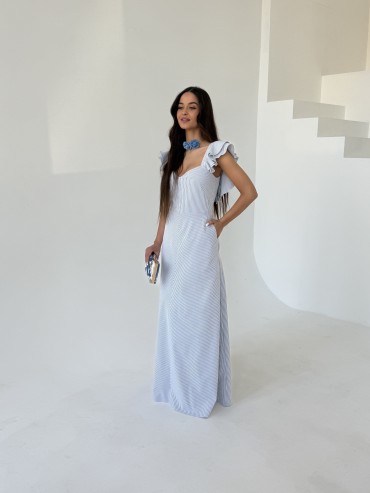 Sukienka maxi w paseczki PALOMA