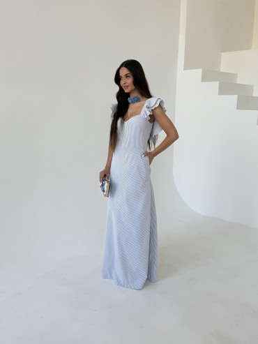 Sukienka maxi w paseczki PALOMA