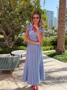 Sukienka maxi jeansowa TOSCANIA