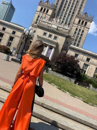 Bluzka pomarańczowa ORINA