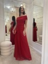 Sukienka maxi czerwona VITTORIA
