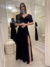 Sukienka maxi czarna MARIBLACK