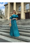Sukienka CARMEN  turquoise