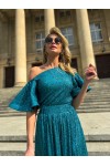 Sukienka CARMEN  turquoise