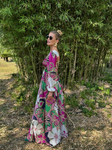 Sukienka KARLA green