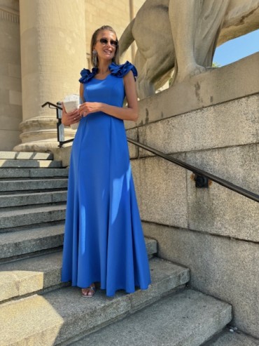 Sukienka modrak ISMENA