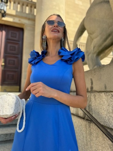 Sukienka modrak ISMENA