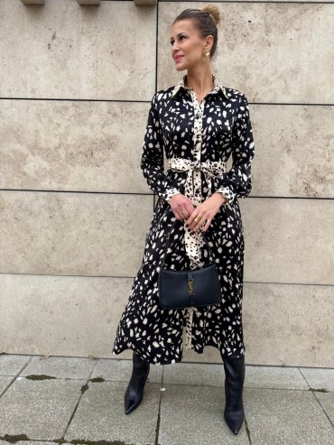 Sukienka czarna LIBI