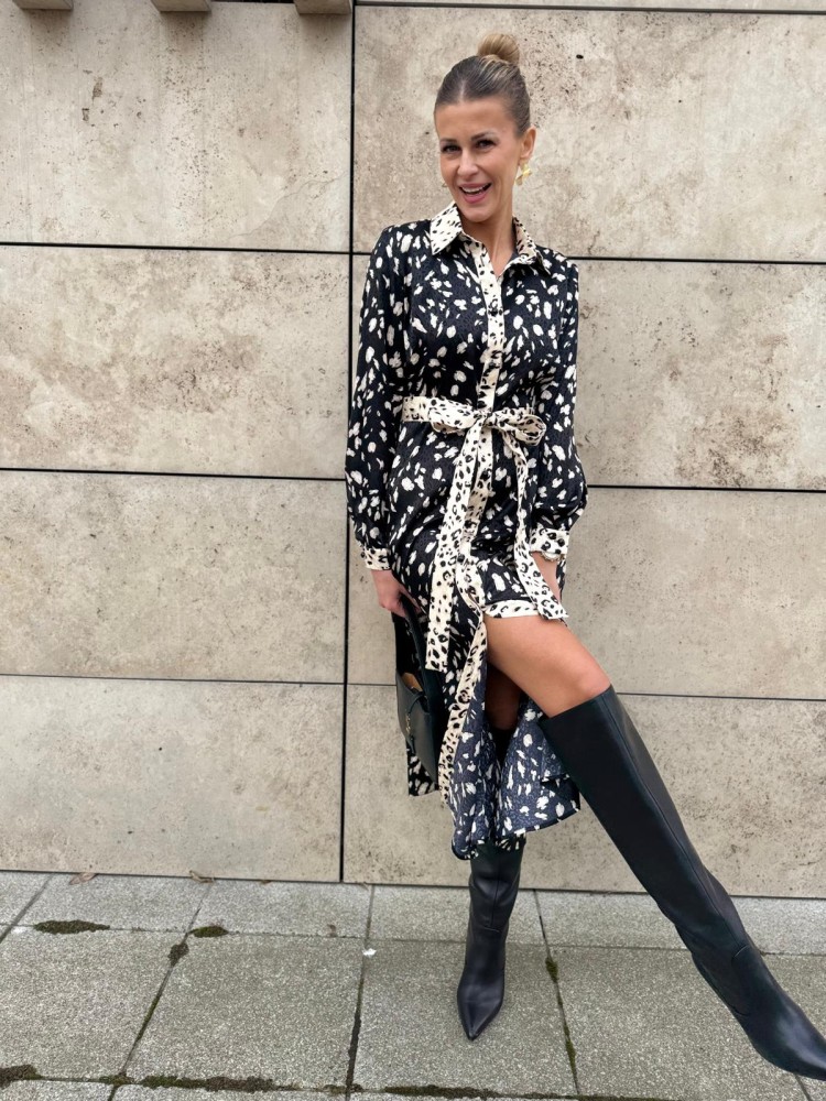 Sukienka czarna LIBI