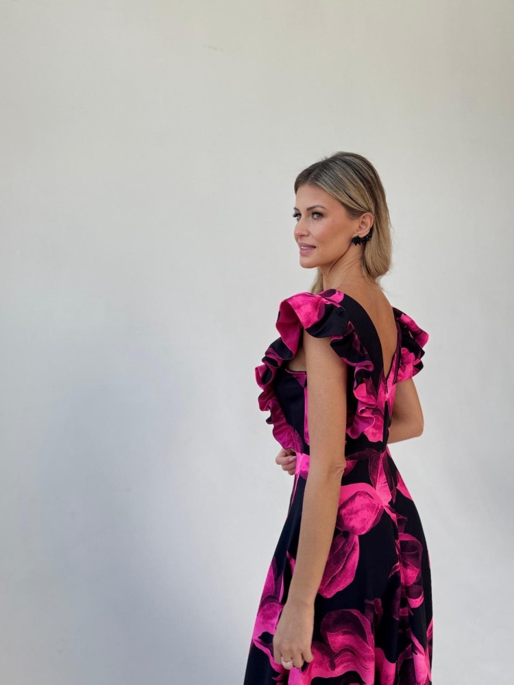 Sukienka różowa KATY