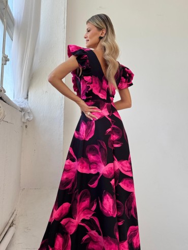 Sukienka różowa KATY